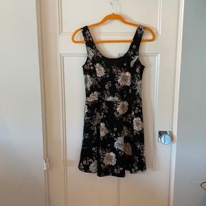 Floral skater dress